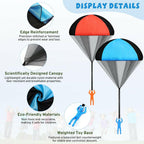 Parachute Toy for Kids, Outdoor Toys Flying Parachute Men, Inside & Outside Toys