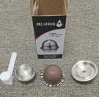 Stainless Steel Reusable Coffee Capsule, Metal Refillable Coffee Pod Brewing