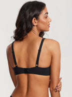 DOBREVA Women's Unlined Balconette Bra Underwire Supportive Plus Size Smooth