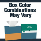 160 Count 4-Pack Amazon Basics 2-Ply Facial Tissue