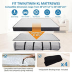 Storage Logic Foam Mattress Vacuum Bag for Moving, Storage, Vacuum Seal Mattress