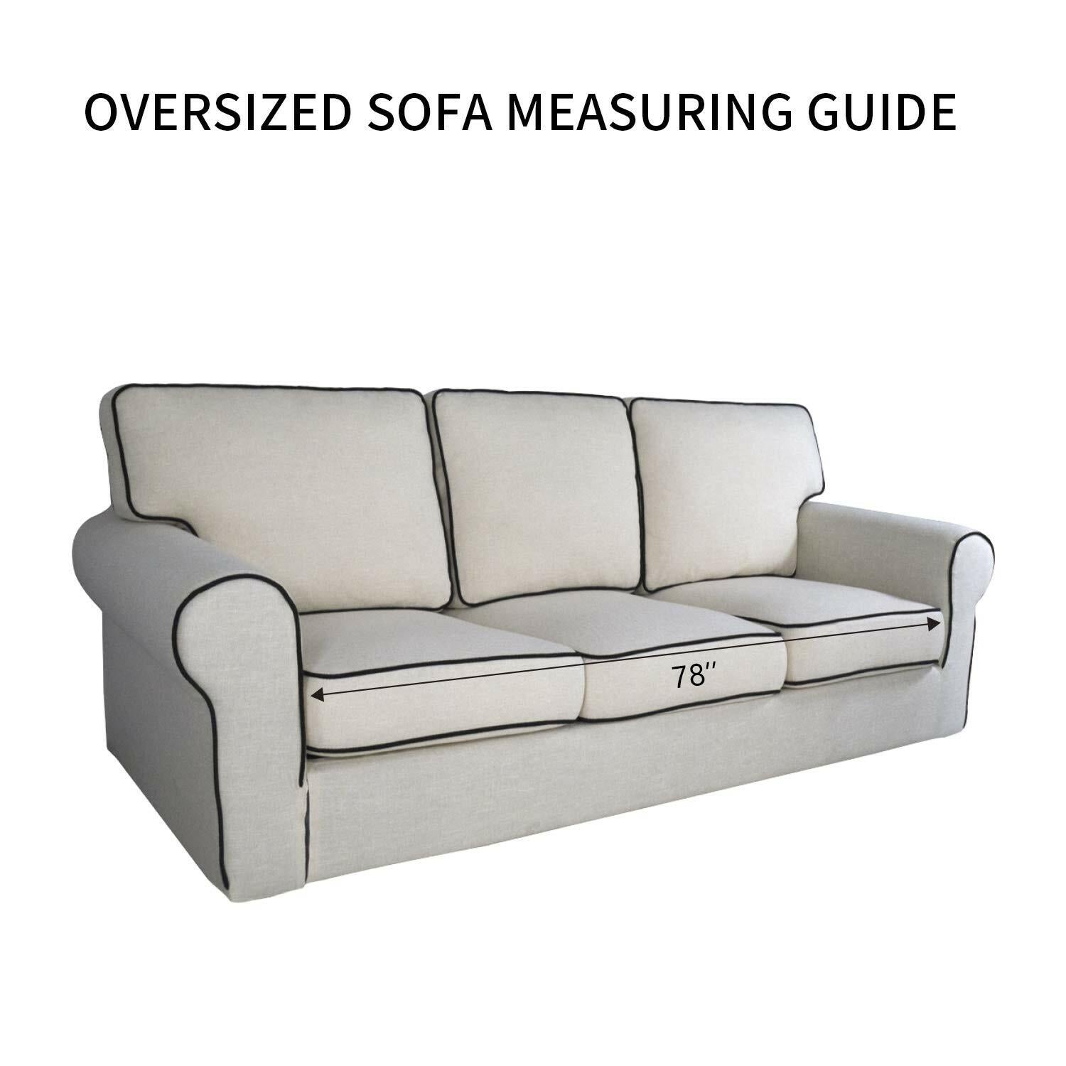 PureFit Super Stretch Sofa Slipcover – Spandex Non Slip Soft Couch Sofa Cover,