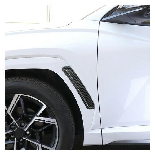 Hyundai Tucson NX4 2022-2026 Rear Wheel Arch Reflective Trim Red ABS