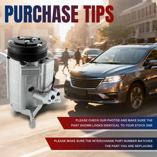 AUTOKAY AC Compressor with Clutch Chevy GMC Cadillac Escalade CO29002C