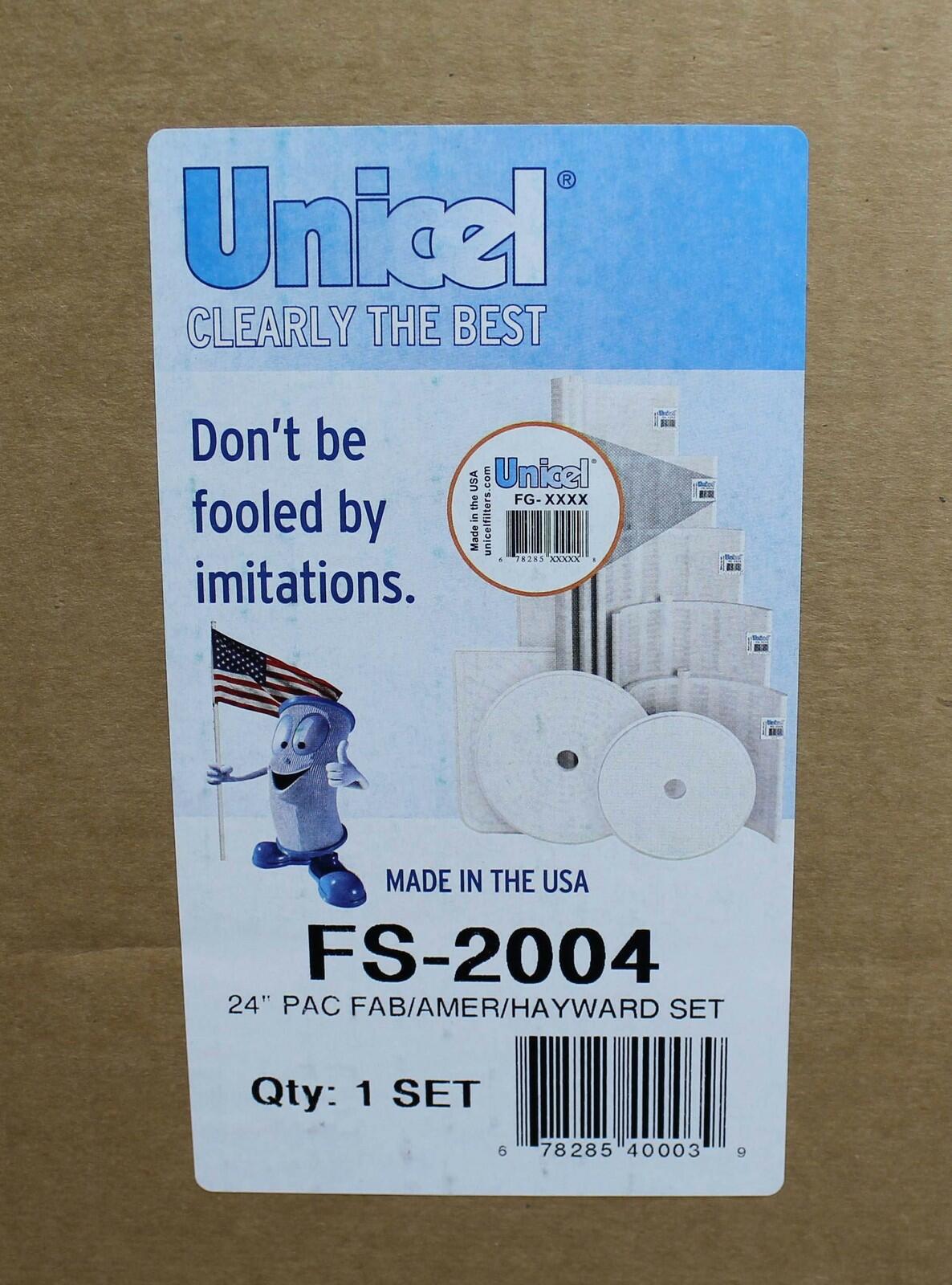 Unicel FS-2004 48 Sq Ft Vertical DE Grid Pool Filter Set
