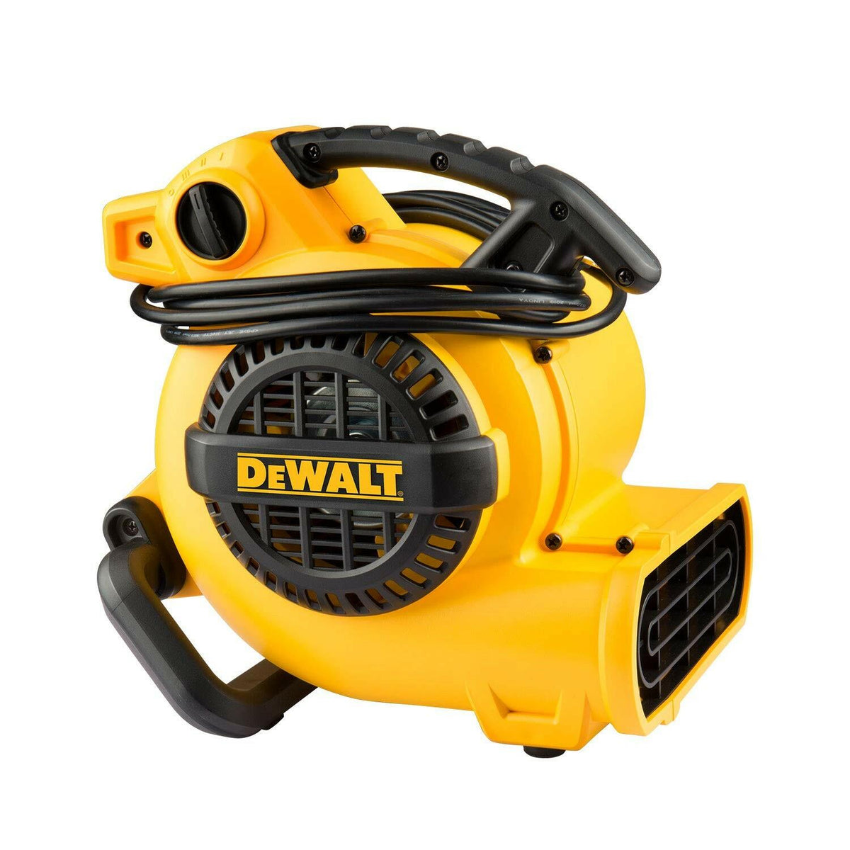 DEWALT Portable Air Mover 276W 3 Speed Floor Fan Blower