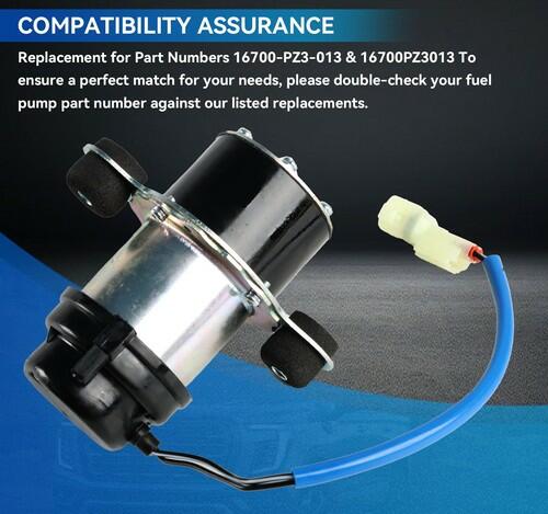 Panidarun Fuel Pump Compatible with Honda ACTY HA1 HA2 HA3 HA4 Truck Replace #