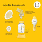 Medela Harmony Manual Breast Pump, Compact Swiss Design with PersonalFit Flex