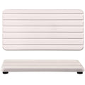 NiuYichee 2 PCS Water Absorbent diatomite Coasters, 7.1" x 3.5" Water Absorbing