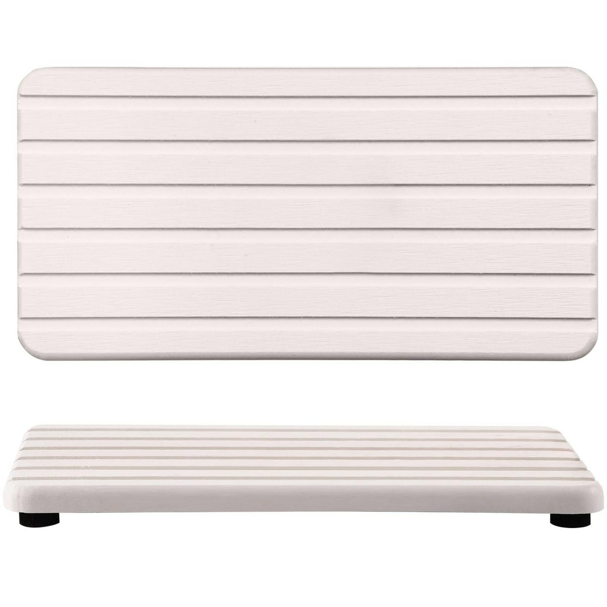 NiuYichee 2 PCS Water Absorbent diatomite Coasters, 7.1" x 3.5" Water Absorbing