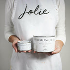 Jolie Finishing Wax - Protective topcoat Paint - Use on interior furniture,