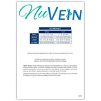 NuVein Sheer Compression Stockings, 15-20 mmHg Support, Women's Dot Pattern