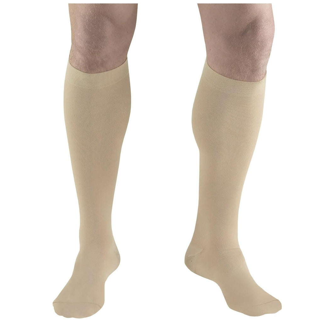 Truform Short Length Surgical Stockings, 18 mmHg Compression for Men and Women,