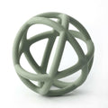TOPGOMES Baby Teether Ball Toy, BPA Free Silicone Soft Ball Easy to Hold Teether