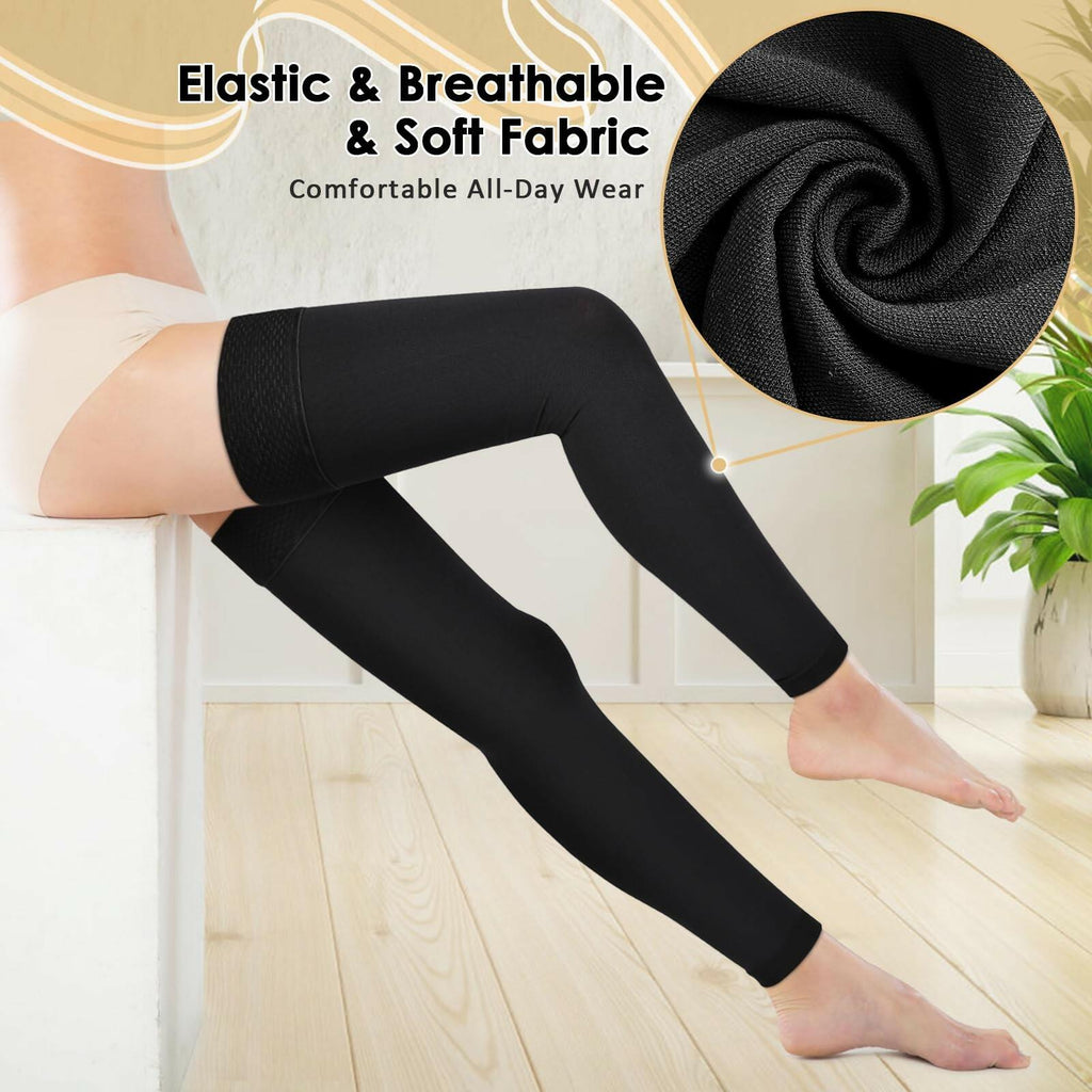 Beister 15-20 mmHg Compression Stockings for Women & Men, Thigh High Medical