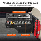 VEVOR Truck Bed Storage Box, Compatible with Chevrolet Silverado 1500 GMC Sierra