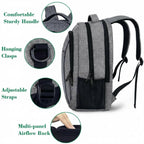 MATEIN Travel Laptop Backpack, Business Anti Theft Slim Sturdy Laptops Backpack