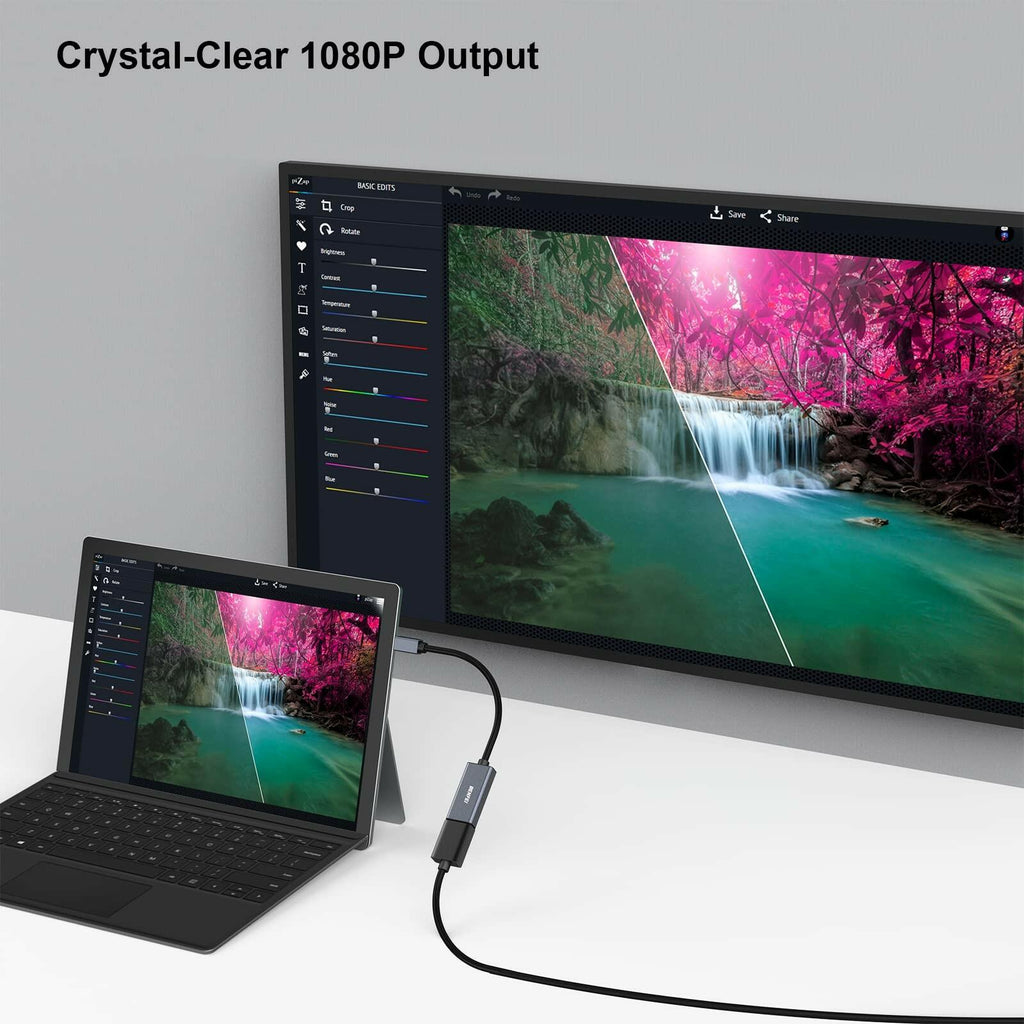 BENFEI Mini DisplayPort to HDMI Adapter 4K, Thunderbolt 2 to HDMI Adapter