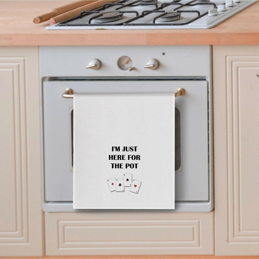 ChenCraty Funny Poker Gifts Kitchen Hands Towels,Gifts for Poker Players Dish