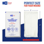 20-Pack GauzeCare Sterile Abdominal Pads 5x9 inch | Extra Absorbent & Thick,