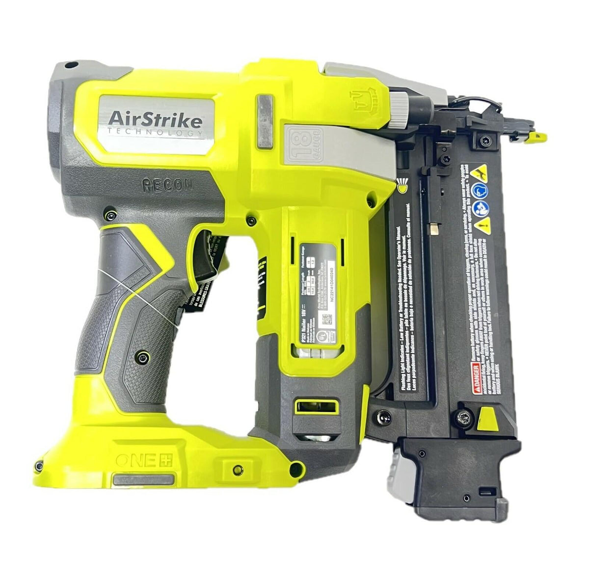 Ryobi 18V ONE+ 18-Gauge Cordless Airstrike Brad Nailer (Tool Only) P321