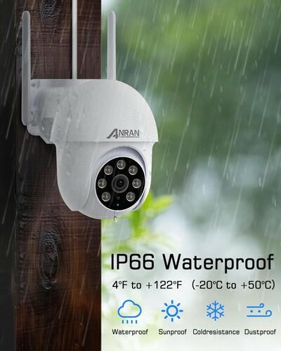 ANRAN 3K/5MP WiFi Security Camera for Home/House Outdoor: 2.4/5GHz Dual-Band,