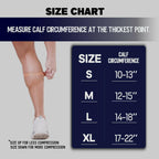 1 Pair Thoxcare Calf Compression Sleeve for Men Women, Leg Support Footless
