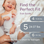 40 Count Bambo Nature Premium Training Pants (SIZES 4 TO 6 AVAILABLE), Size 5