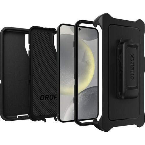 OtterBox Samsung Galaxy S24 Defender Series Case - Black, Rugged & Durable, with