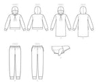 McCall's Patterns McCall's 7816 Coat and Women's Hoodie, Pants, and Dress Sewing
