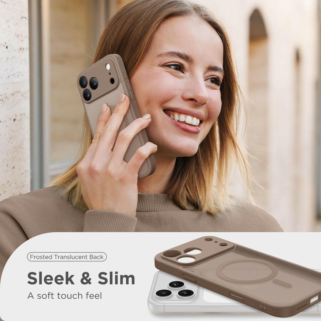 CAPRARO Magnetic for iPhone 17 Pro Case, Upgraded [Full Camera Protection]