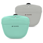 Set of 2 Navaris Silicone Dog Treat Pouch Training Pet Puppy Bag Pocket Snack