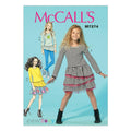 McCall's Patterns M7274 Children's/Girls' Tops, Dress, Skirt and Leggings, Size