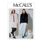 McCall's Patterns McCall's 7816 Coat and Women's Hoodie, Pants, and Dress Sewing