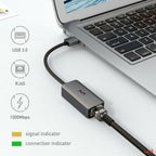 uni USB to Ethernet Adapter, Driver Free USB 3.0 to Gigabit Ethernet LAN Network