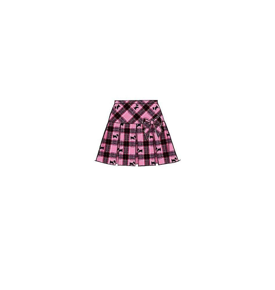 McCall's Patterns M5696 Children's/Girls' Skirts, Size CCE (3-4-5-6)