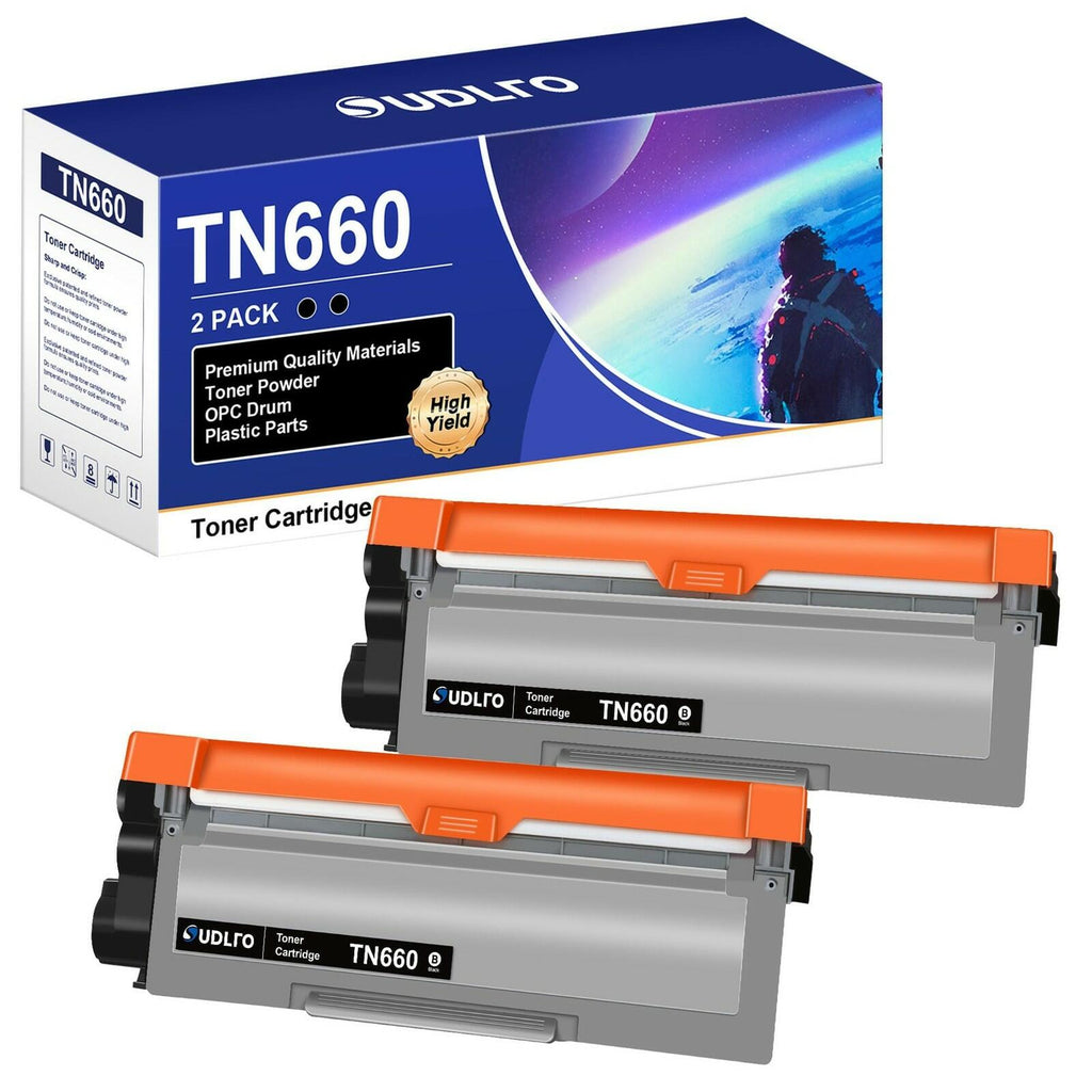 TN660 TN-660 Toner Cartridge - Replacement for Brother TN660 TN630 TN-630 TN-660