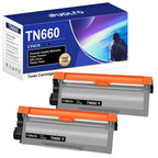 TN660 TN-660 Toner Cartridge - Replacement for Brother TN660 TN630 TN-630 TN-660