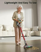 AIPOWAY Cordless Vacuum Cleaner 580W 50Kpa Vacuum Cleaners for Home, 65 Mins