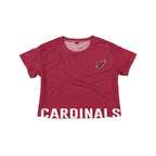 Small Arizona Cardinals NFL Womens Bottom Line Crop Top