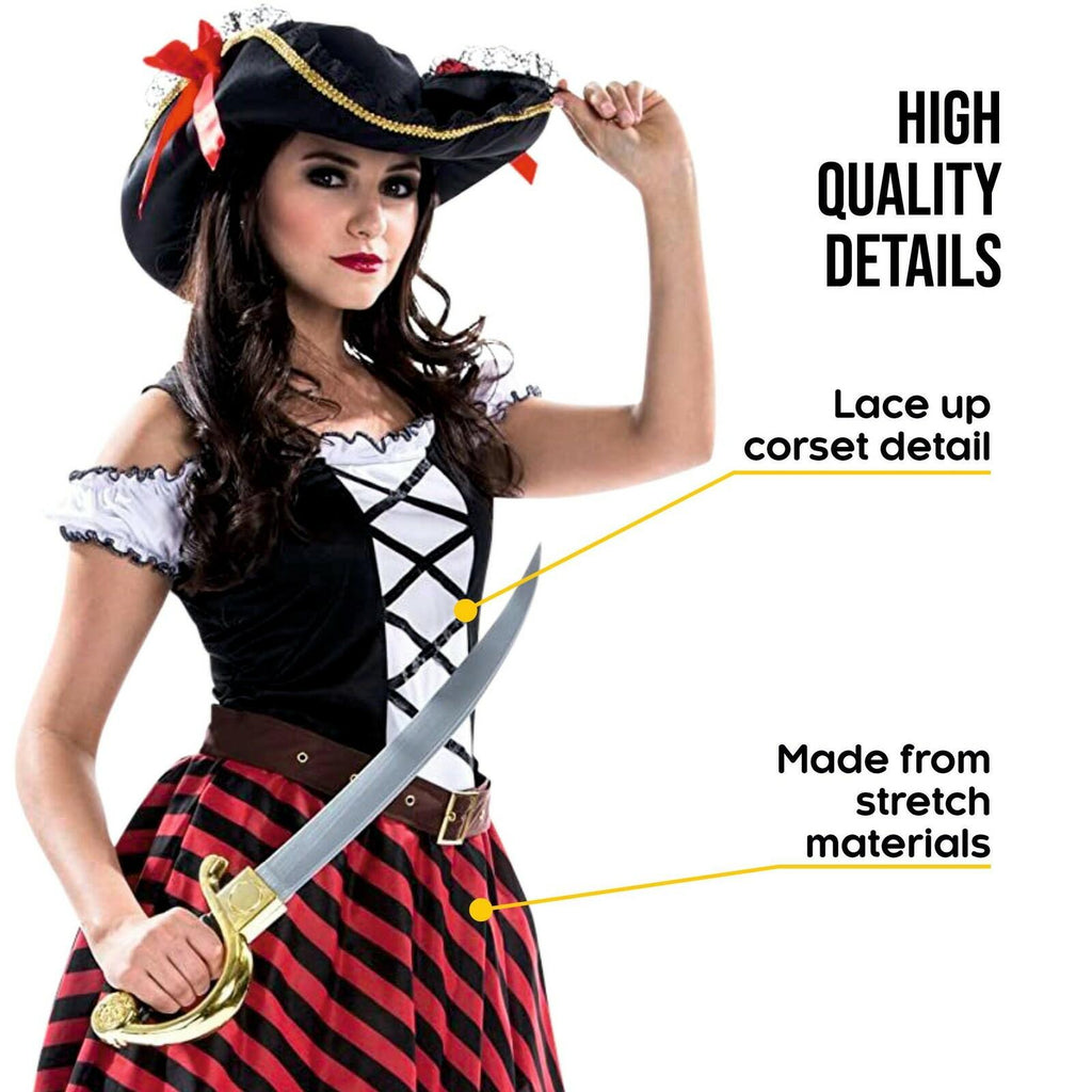 Morph Pirate Costume Women, Womens Pirate Costume, Pirates Dress Women, Womens