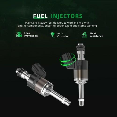 Riyhch Fuel Injectors, for Honda Civic 2016-2021, for CR-V 2017-2021, for Accord