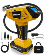Tire Inflator Portable Air Compressor - 4X Faster Inflation, 160PSI Cordless