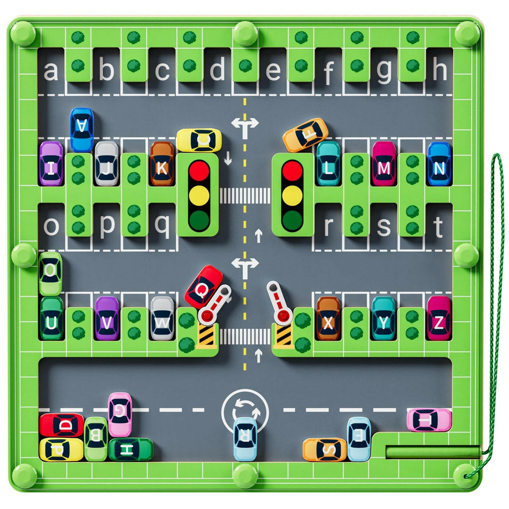 zhiwuzhu Magnetic Alphabet Maze,Montessori Toys,Alphabet Puzzle Toddler Toys for