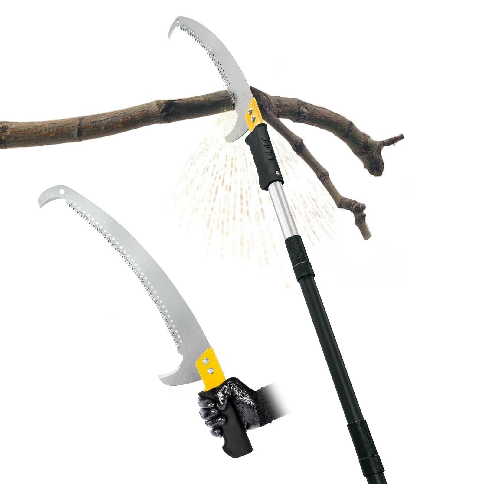 BlumeTrec 8.5FT Pole Saw with Adjustable Length for Tree Trimming, Lightweight