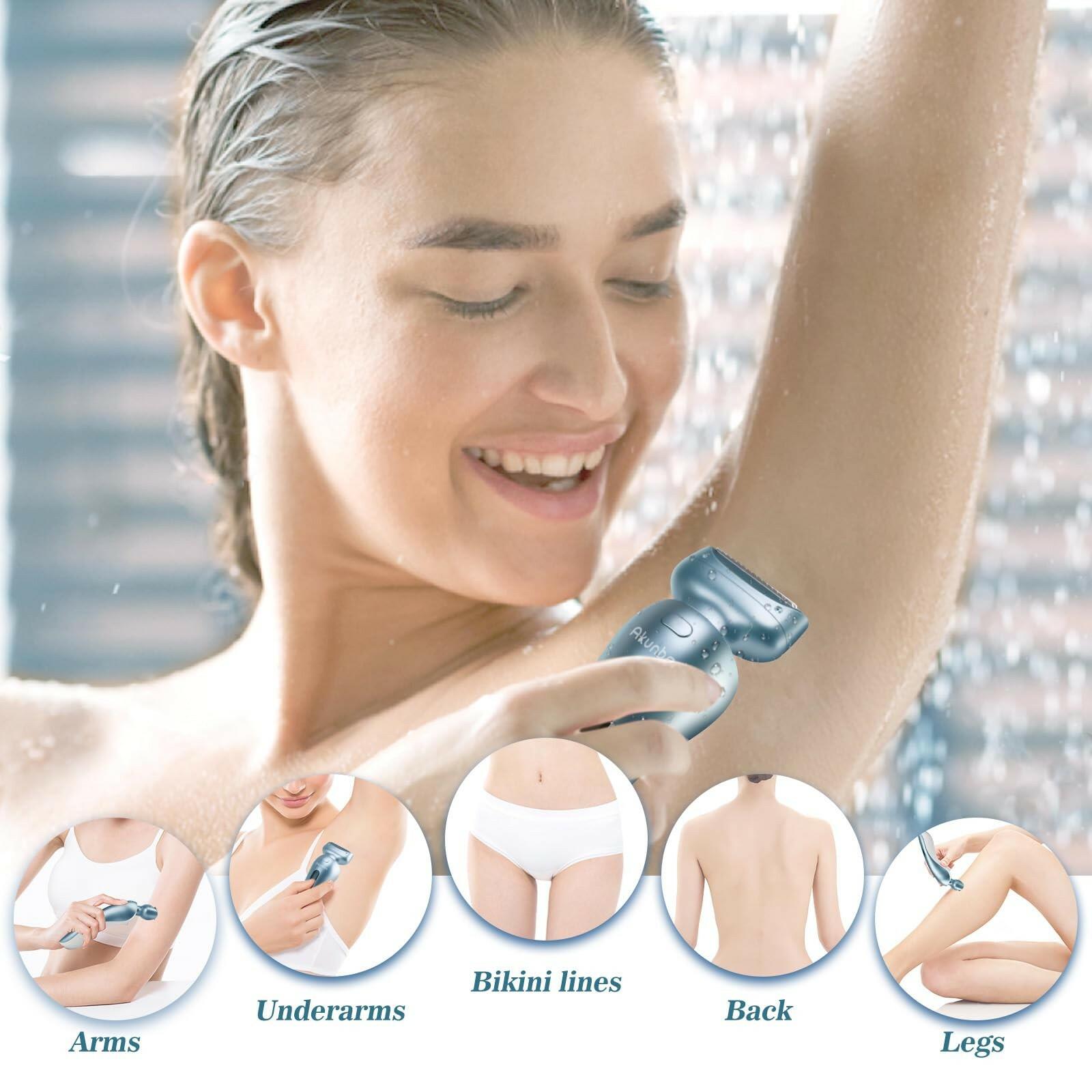Electric Razors for Women for Legs Bikini Trimmer Electric Shaver for Women