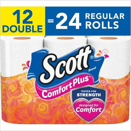 24 count Scott ComfortPlus Toilet Paper - Double Rolls