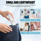 Facial Epilator for Women, Painless Electric Razors for Silk Skin, Portable