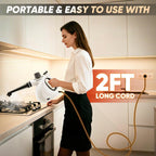 SakerPlus Steam Disinfection Cleaner, Handheld Pressurized Natural Steam Cleaner