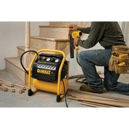 DEWALT Air Compressor for Trim 200-PSI Max Quiet DWFP55130